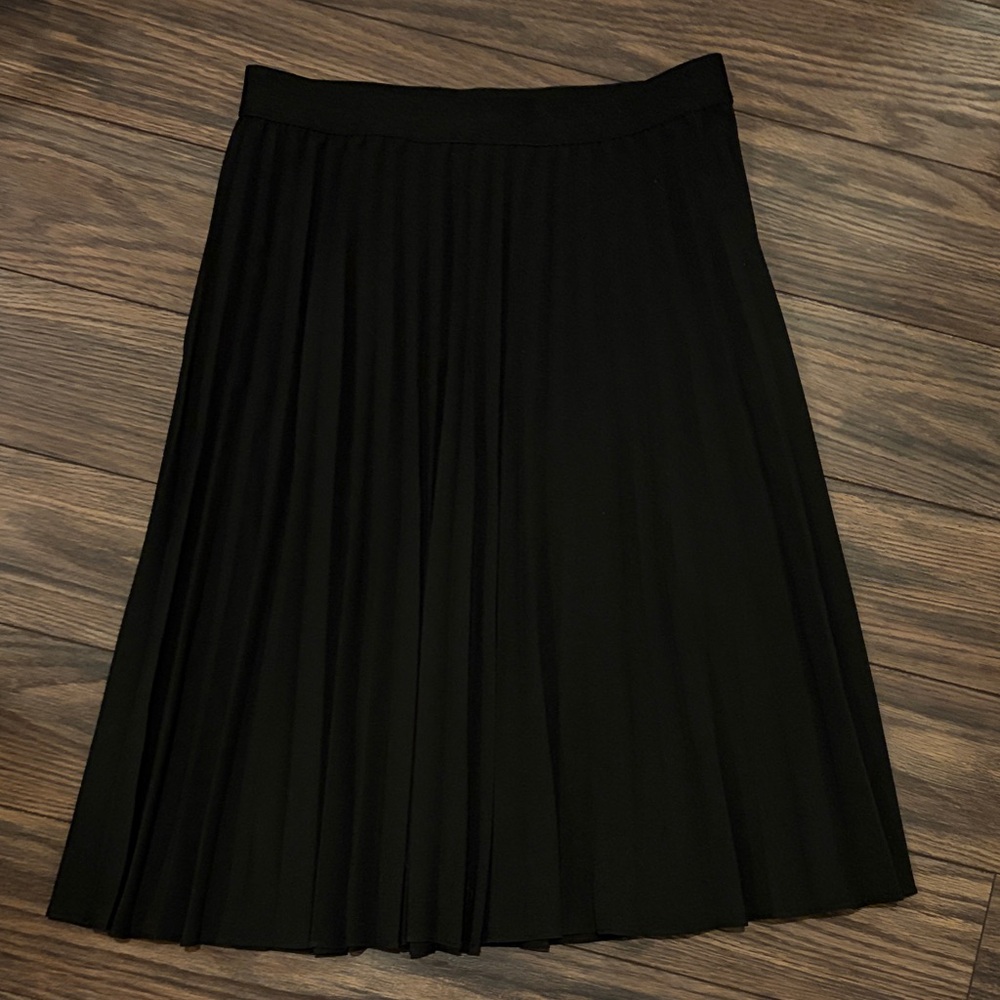 Chic Black A-Line Skirt